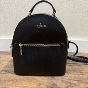 Kate Spade Elegant Black Backpack